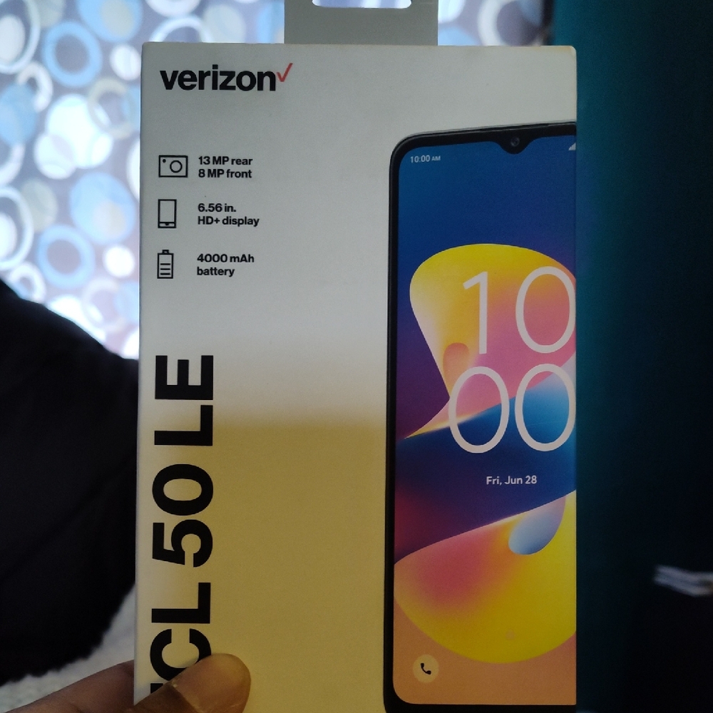 TCL 50 LE Smartphone - Black and Blue